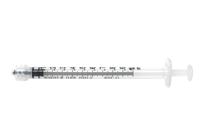 Verisafe® Luer Lock Syringes without Needles
